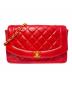 CHANEL（シャネル）の古着「ダイアナ/チェーンショルダーバッグ」｜レッド