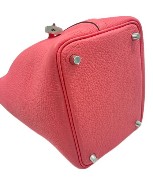 HERMES（エルメス）HERMES (エルメス) ピコタンロックPM/トリヨンクレマンス/ピンク系/W刻印：2024年製/シルバー金具 ピンク系 サイズ:PMの古着・服飾アイテム