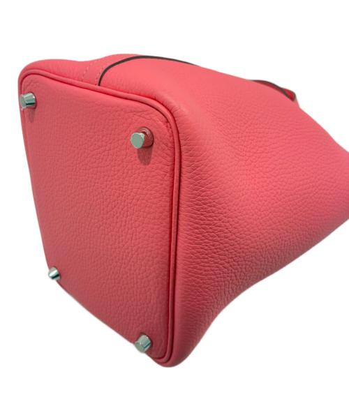 HERMES（エルメス）HERMES (エルメス) ピコタンロックPM/トリヨンクレマンス/ピンク系/W刻印：2024年製/シルバー金具 ピンク系 サイズ:PMの古着・服飾アイテム