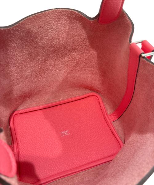 HERMES（エルメス）HERMES (エルメス) ピコタンロックPM/トリヨンクレマンス/ピンク系/W刻印：2024年製/シルバー金具 ピンク系 サイズ:PMの古着・服飾アイテム