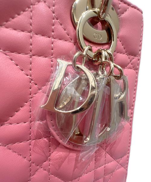 Christian Dior（クリスチャン ディオール）Christian Dior (クリスチャン ディオール) レディディオール スモールショルダーバッグ ピンク サイズ:スモールの古着・服飾アイテム