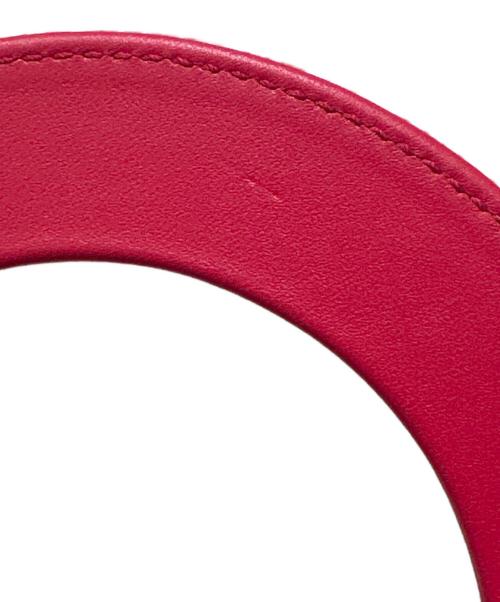 Christian Dior（クリスチャン ディオール）Christian Dior (クリスチャン ディオール) レディディオール スモールショルダーバッグ レッド サイズ:スモールの古着・服飾アイテム