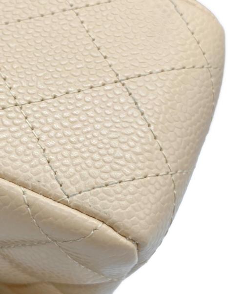 CHANEL（シャネル）CHANEL (シャネル) マトラッセ25/Wフラップチェーンショルダーバッグ ベージュ サイズ:25の古着・服飾アイテム