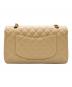 CHANEL (シャネル) マトラッセ25/Wフラップチェーンショルダーバッグ ベージュ サイズ:25：900000円