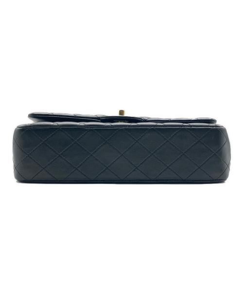 CHANEL（シャネル）CHANEL (シャネル) マトラッセ25/Wフラップチェーンショルダーバッグ ブラック サイズ:25の古着・服飾アイテム
