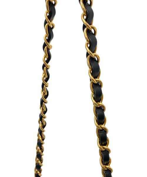 CHANEL（シャネル）CHANEL (シャネル) マトラッセ25/Wフラップチェーンショルダーバッグ ブラック サイズ:25の古着・服飾アイテム