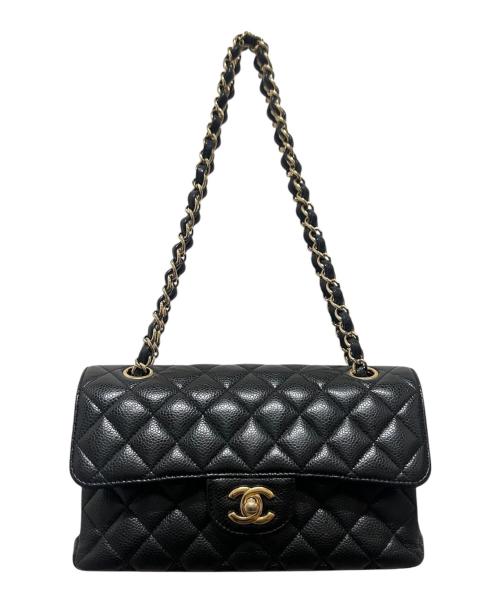 CHANEL（シャネル）CHANEL (シャネル) マトラッセ23 ブラック×ゴールド サイズ:23の古着・服飾アイテム