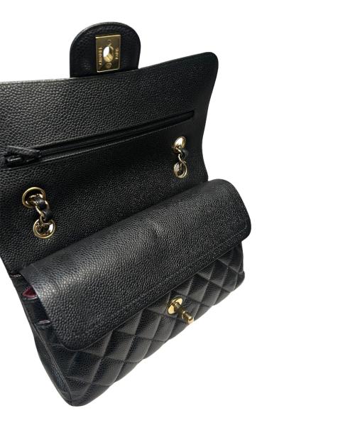 CHANEL（シャネル）CHANEL (シャネル) マトラッセ23 ブラック×ゴールド サイズ:23の古着・服飾アイテム