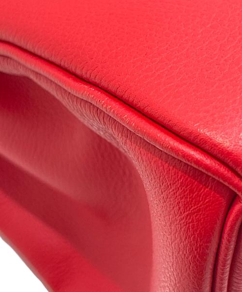HERMES（エルメス）HERMES (エルメス) ケリー28/内縫い/シルバー金具/エバーカラー/レッド系/D刻印:2019年製 レッド系 サイズ:28の古着・服飾アイテム