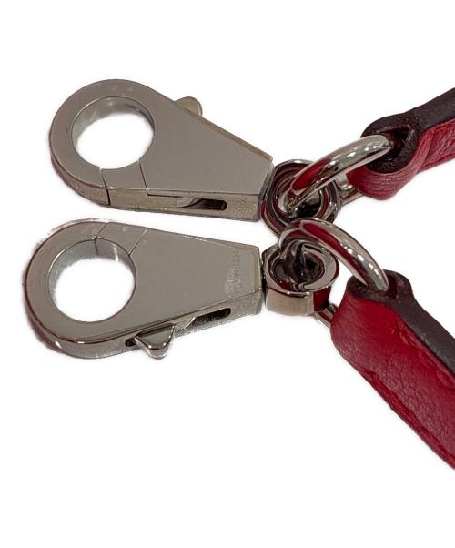 HERMES（エルメス）HERMES (エルメス) ケリー28/内縫い/シルバー金具/エバーカラー/レッド系/D刻印:2019年製 レッド系 サイズ:28の古着・服飾アイテム