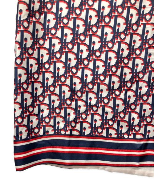 Christian Dior（クリスチャン ディオール）Christian Dior (クリスチャン ディオール) 20SS Oblique Pixel Bermuda Shorts/オブリークシルクハーフパンツ レッド×ネイビー サイズ:46の古着・服飾アイテム