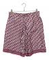 Christian Dior (クリスチャン ディオール) 20SS Oblique Pixel Bermuda Shorts/オブリークシルクハーフパンツ レッド×ネイビー サイズ:46：80000円