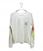 CHROME HEARTSクロムハーツ）の古着「ロングスリーブTシャツ」｜ホワイト