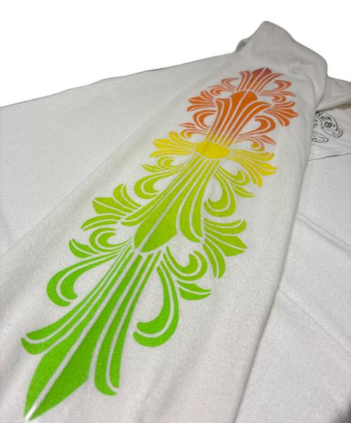 CHROME HEARTS（クロムハーツ）CHROME HEARTS (クロムハーツ) ロングスリーブTシャツ ホワイト サイズ:Mの古着・服飾アイテム