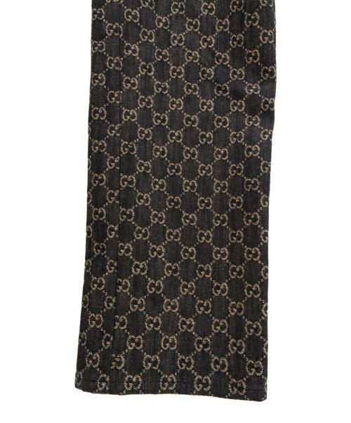 GUCCI（グッチ）GUCCI (グッチ) GGジャガードデニムパンツ サイズ:W36の古着・服飾アイテム