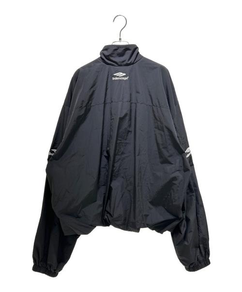 BALENCIAGA（バレンシアガ）BALENCIAGA (バレンシアガ) 23AW 3B Sports Icon Track Jacket ロゴフィールドトラックジャケット ブラック サイズ:XSの古着・服飾アイテム