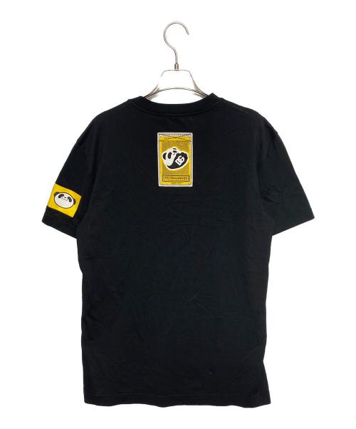 DOLCE & GABBANA（ドルチェ＆ガッバーナ）DOLCE & GABBANA (ドルチェ＆ガッバーナ) 呪術廻戦 (ジュジュツカイセン) ハートロゴパンダTシャツ ブラック サイズ:Sの古着・服飾アイテム