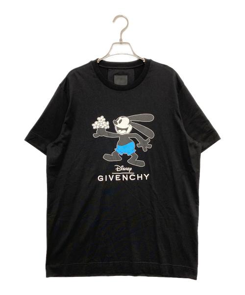 GIVENCHY（ジバンシィ）GIVENCHY (ジバンシィ) DISNEY (ディズニー) ロゴTシャツ ブラック サイズ:Mの古着・服飾アイテム