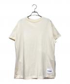 JIL SANDER+ジルサンダープラス）の古着「ロゴTシャツ」｜ベージュ