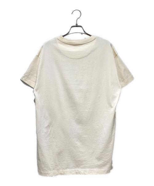 JIL SANDER+（ジルサンダープラス）JIL SANDER+ (ジルサンダープラス) ロゴTシャツ ベージュ サイズ:Sの古着・服飾アイテム