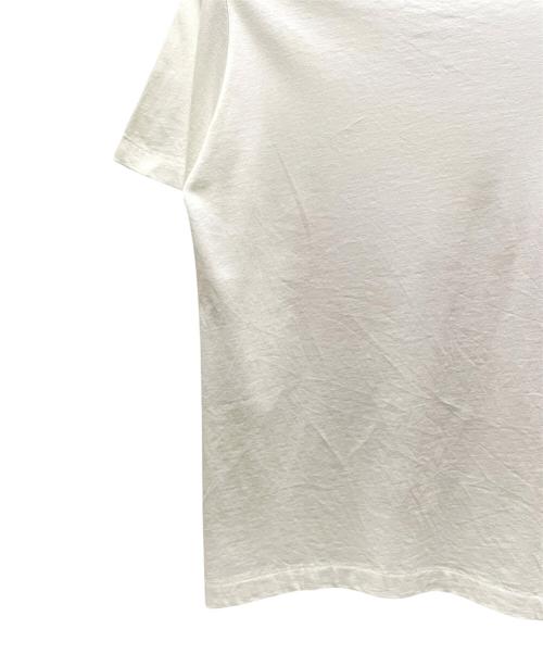 GUCCI（グッチ）GUCCI (グッチ) フロントロゴS/S Tシャツ ホワイト×レッド サイズ:Sの古着・服飾アイテム