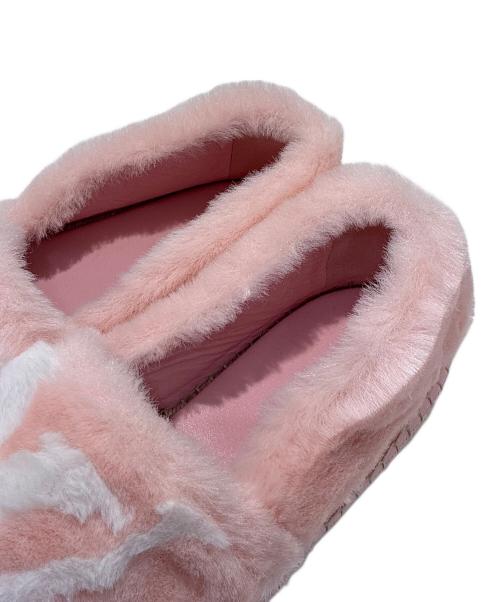 LOUIS VUITTON（ルイ ヴィトン）LOUIS VUITTON (ルイ ヴィトン) エコファースリッポン ピンク サイズ:36の古着・服飾アイテム