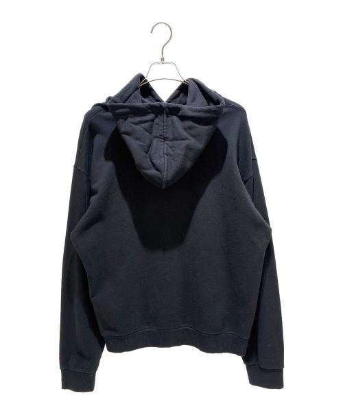 CELINE（セリーヌ）CELINE (セリーヌ) ルーズ フーディー / コットンフリー2Y321670Q ブラック サイズ:XXLの古着・服飾アイテム