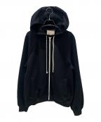 GUCCIグッチ）の古着「GGジャガードジップパーカー」｜ブラック