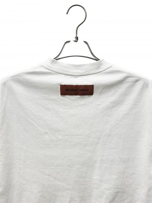 LOUIS VUITTON（ルイ ヴィトン）LOUIS VUITTON (ルイ ヴィトン) エンボスLVロゴTシャツ ホワイト サイズ:XSの古着・服飾アイテム