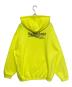 BALENCIAGA (バレンシアガ) キャンペーンロゴプリントプルオーバーパーカー イエロー サイズ:L：34000円