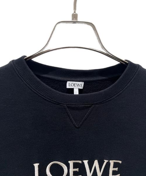 LOEWE（ロエベ）LOEWE (ロエベ) アナグラム レギュラーフィット スウェットシャツ ブラック サイズ:Sの古着・服飾アイテム