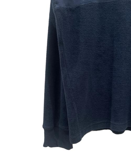 MONCLER（モンクレール）MONCLER (モンクレール) パイルロゴスウェット ネイビー サイズ:Mの古着・服飾アイテム