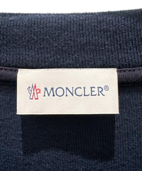 MONCLER（モンクレール）MONCLER (モンクレール) パイルロゴスウェット ネイビー サイズ:Mの古着・服飾アイテム