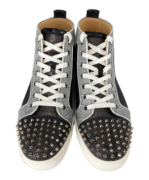 Christian Louboutin（クリスチャン・ルブタン）Christian Louboutin (クリスチャン・ルブタン) ハイカットスニーカー ブラック サイズ:43 1/2の古着・服飾アイテム