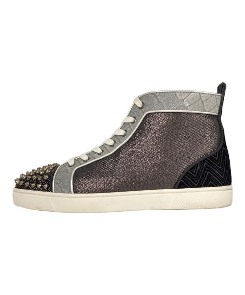 Christian Louboutin（クリスチャン・ルブタン）Christian Louboutin (クリスチャン・ルブタン) ハイカットスニーカー ブラック サイズ:43 1/2の古着・服飾アイテム