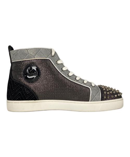 Christian Louboutin（クリスチャン・ルブタン）Christian Louboutin (クリスチャン・ルブタン) ハイカットスニーカー ブラック サイズ:43 1/2の古着・服飾アイテム