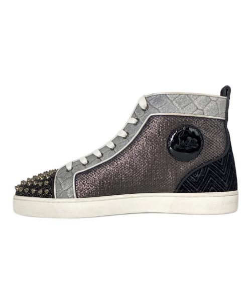 Christian Louboutin（クリスチャン・ルブタン）Christian Louboutin (クリスチャン・ルブタン) ハイカットスニーカー ブラック サイズ:43 1/2の古着・服飾アイテム