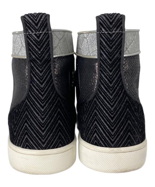 Christian Louboutin（クリスチャン・ルブタン）Christian Louboutin (クリスチャン・ルブタン) ハイカットスニーカー ブラック サイズ:43 1/2の古着・服飾アイテム