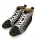 Christian Louboutin（クリスチャン・ルブタン）の古着「ハイカットスニーカー」｜ブラック
