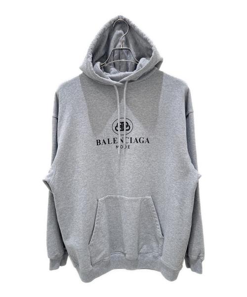 BALENCIAGA（バレンシアガ）BALENCIAGA (バレンシアガ) BBロゴパーカー グレー サイズ:Sの古着・服飾アイテム