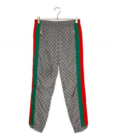 中古・古着通販】GUCCI (グッチ) GGシェリーラインパンツ サイズ:S