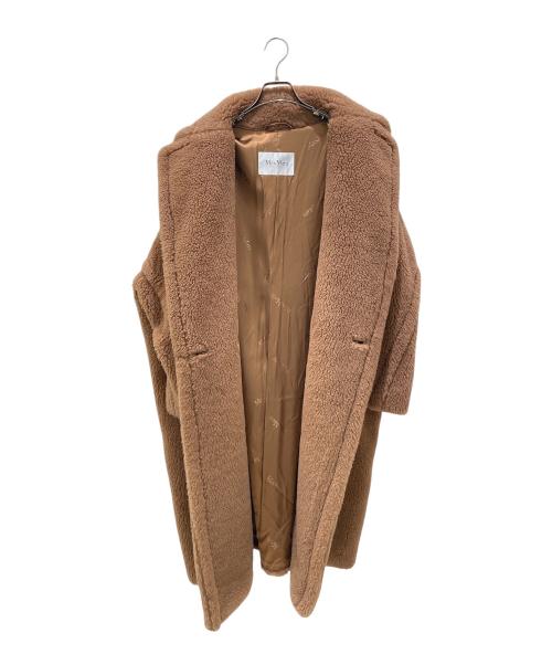 MaxMara（マックスマーラ）MaxMara (マックスマーラ) テディベアコート ブラウン サイズ:Mの古着・服飾アイテム