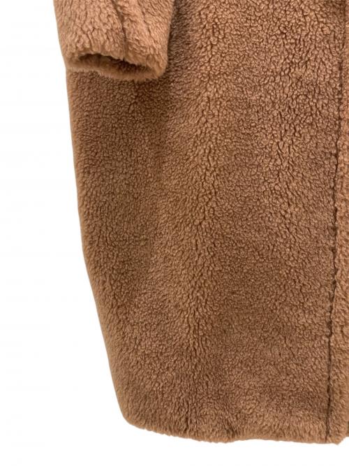 MaxMara（マックスマーラ）MaxMara (マックスマーラ) テディベアコート ブラウン サイズ:Mの古着・服飾アイテム