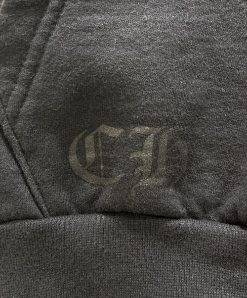 CHROME HEARTS（クロムハーツ）CHROME HEARTS (クロムハーツ) Multicolor Sleeve Logo Horseshoe Pullover マルチカラー スリーブロゴ ホースシュー プルオーバー パーカー ブラック サイズ:Lの古着・服飾アイテム