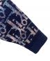 中古・古着 Christian Dior (クリスチャン ディオール) オブリークジャガードニット ネイビー サイズ:XL：120000円