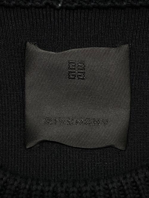 GIVENCHY（ジバンシィ）GIVENCHY (ジバンシィ) ロゴニット ブラック サイズ:Lの古着・服飾アイテム