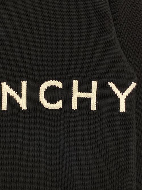 GIVENCHY（ジバンシィ）GIVENCHY (ジバンシィ) ロゴニット ブラック サイズ:Lの古着・服飾アイテム