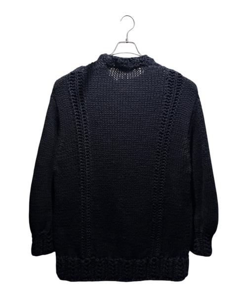 CHANEL（シャネル）CHANEL (シャネル) ローゲージニットカーディガン ブラック サイズ:38の古着・服飾アイテム