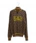 FENDI（フェンディ）の古着「ズッカロゴタートルネックニット　FZZ482 A8BJ」｜ブラウン