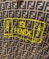 中古・古着 FENDI (フェンディ) ズッカロゴタートルネックニット　FZZ482 A8BJ ブラウン サイズ:46：43000円